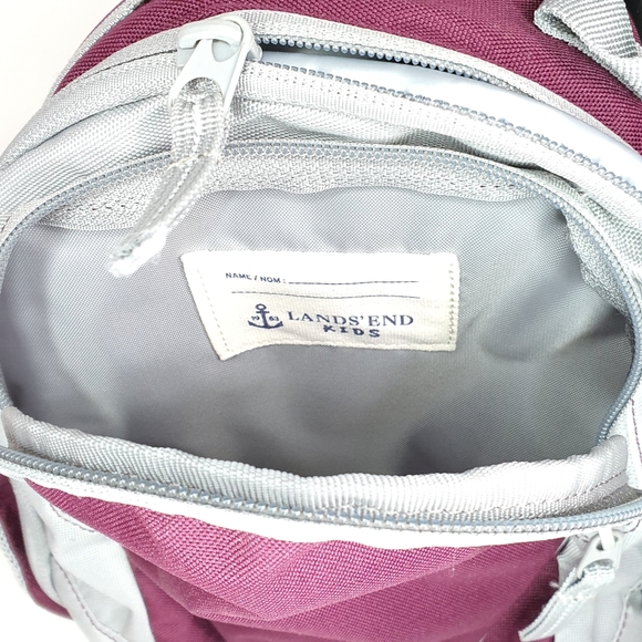 Lands' End Burgundy/Plum  Lunch Bag - Picture 6 of 14